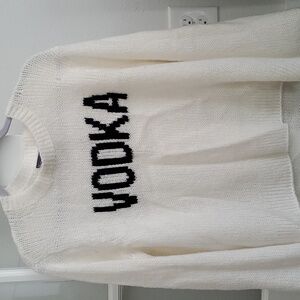 Wooden Ship chunky sweater size M/L